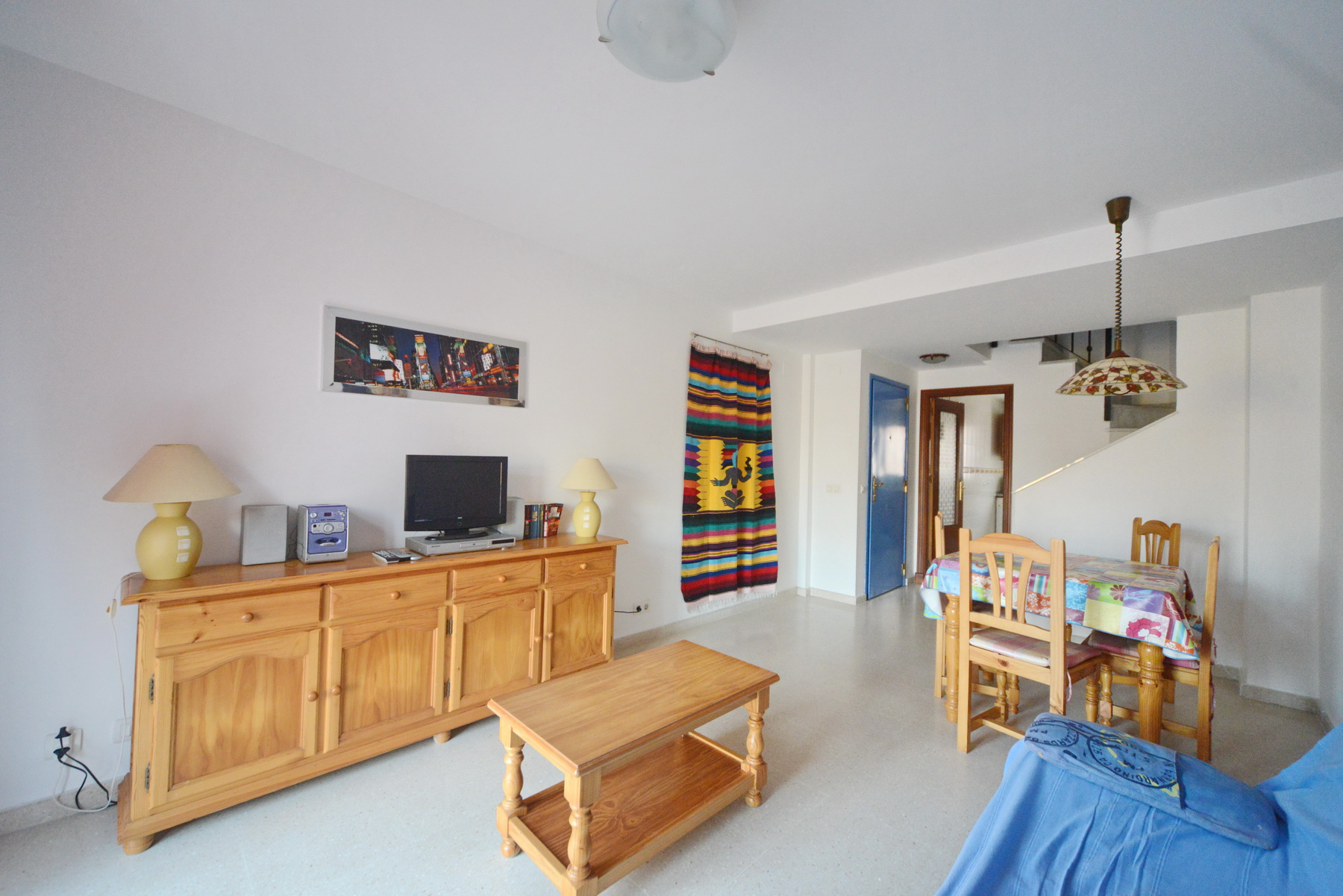 Ein Wohnzimmer in einem Appartement in Tarifa Ein Wohnzimmer in einem Appartement in Tarifa