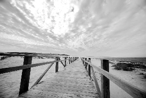 Der Strand in Tarifa einfach traumhaft zum Kitesurfen